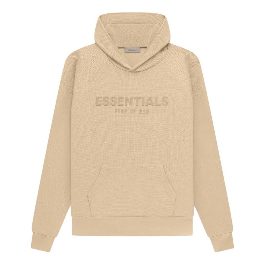 Суитчър Fear of God Essentials SS23 Waffle Raglan Hoodie Бежово | FOG-SS23-035, 0