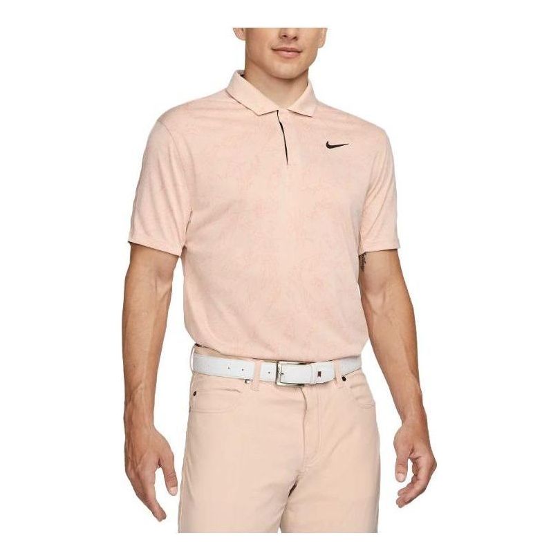 Поло тениска Nike Graphic Polo Shirt Розово | DX6092-601