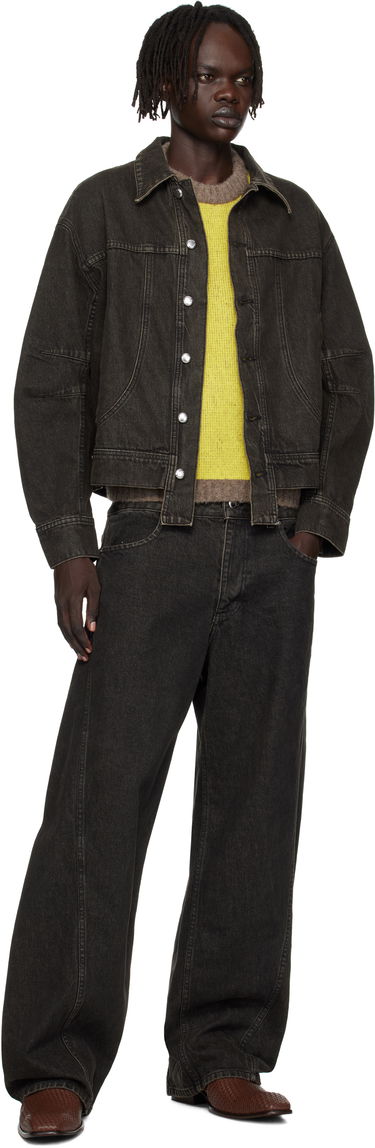 Яке Eckhaus Latta Eckhaus Latta 'El Jacket Redux' Denim Jacket Черно | 1224-EL-PF25-S, 3