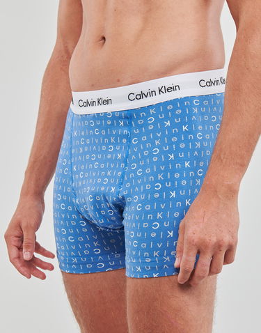 Боксерки CALVIN KLEIN Boxers  3-pack Синьо | 0000U2662G-H4Y, 2