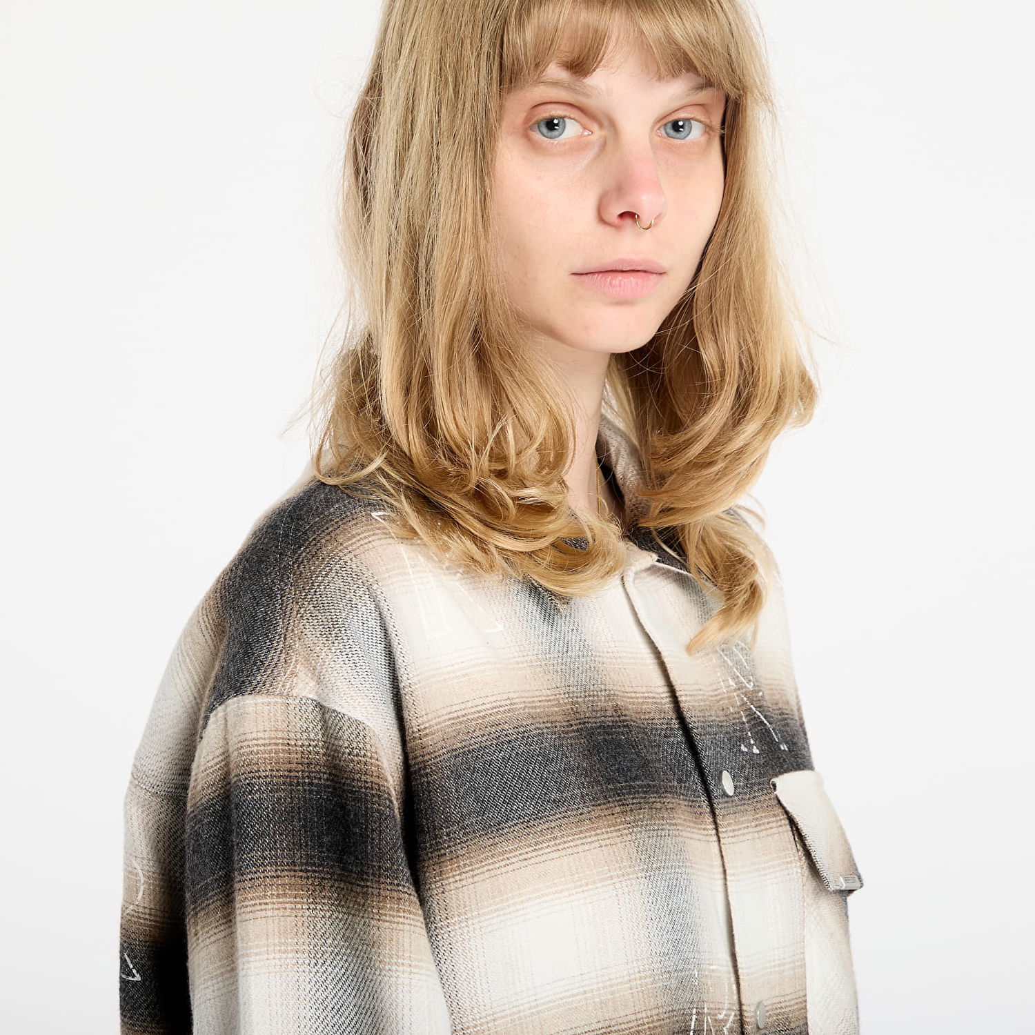 Риза Represent Clo All Over Initial Flannel Shirt XXL Многоцветен | MLM100778-0146, 1