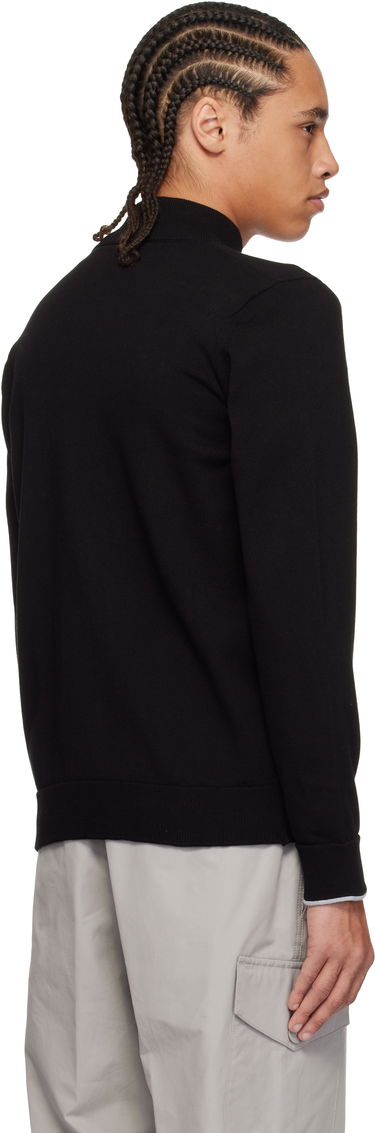Пуловер Stone Island Stone Island Organic Cotton Zip Cardigan Черно | K1S15 5100018 S00B1, 2