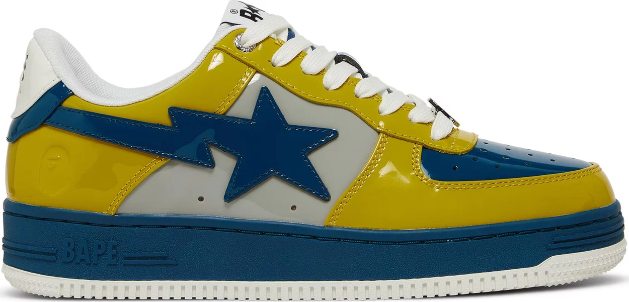 Кецове и обувки BAPE Sta #2 M1 Sta "Grey/Yellow" Жълто | 1I80191006-GYXYE, 0