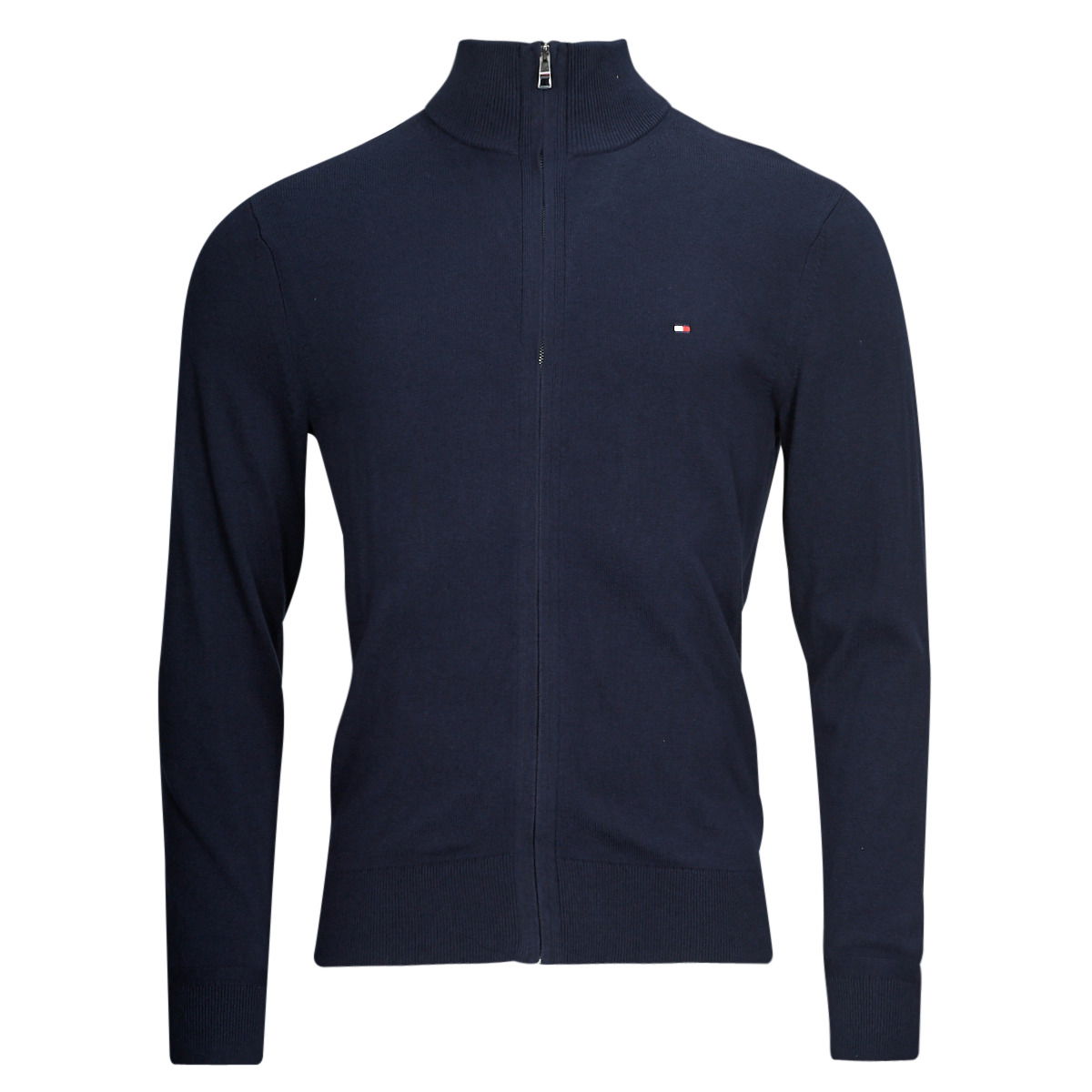 Пуловер Tommy Hilfiger PIMA ORG CTN CASHMERE ZIP THRU Тъмно синьо | MW0MW28050-DW5, 0