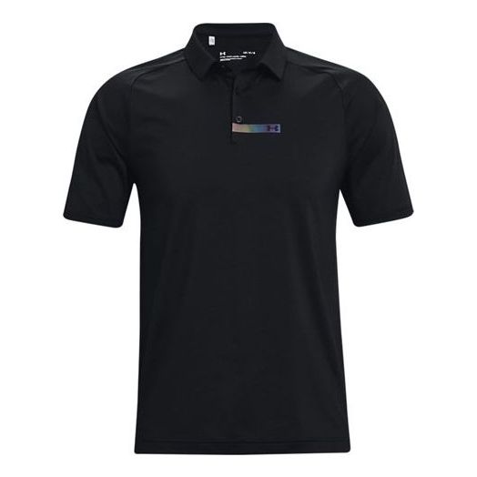 Поло тениска Under Armour Rush Bonded Polo Shirt Черно | 1366253-001