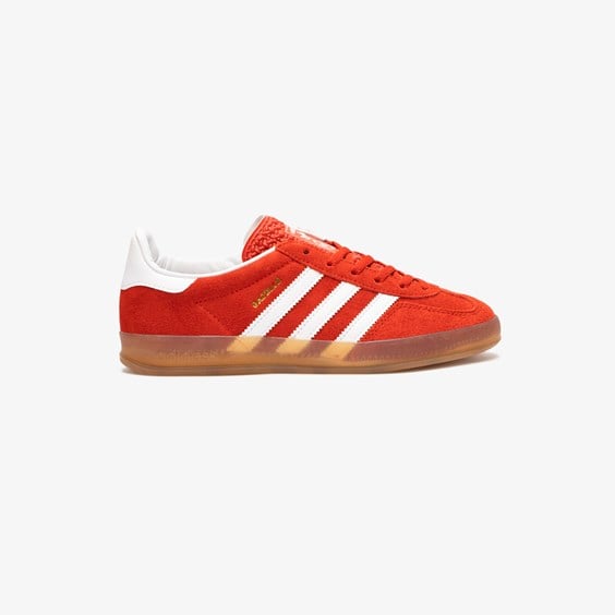 Кецове и обувки adidas Originals Gazelle Indoor W Червено | HQ8718, 0