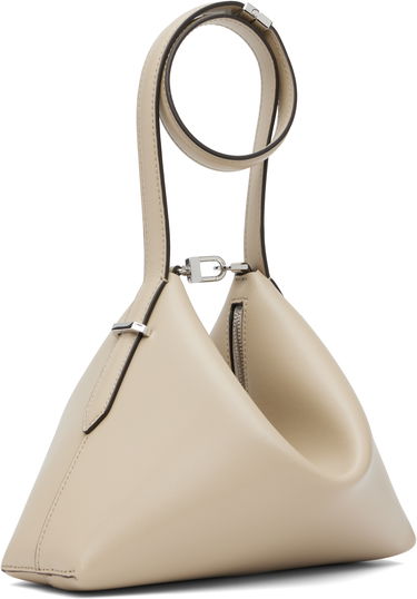 Дамска чанта TOTEME TOTEME Bevel Leather Wristlet Clutch Черно | 253-WAL0090-LE0025, 3