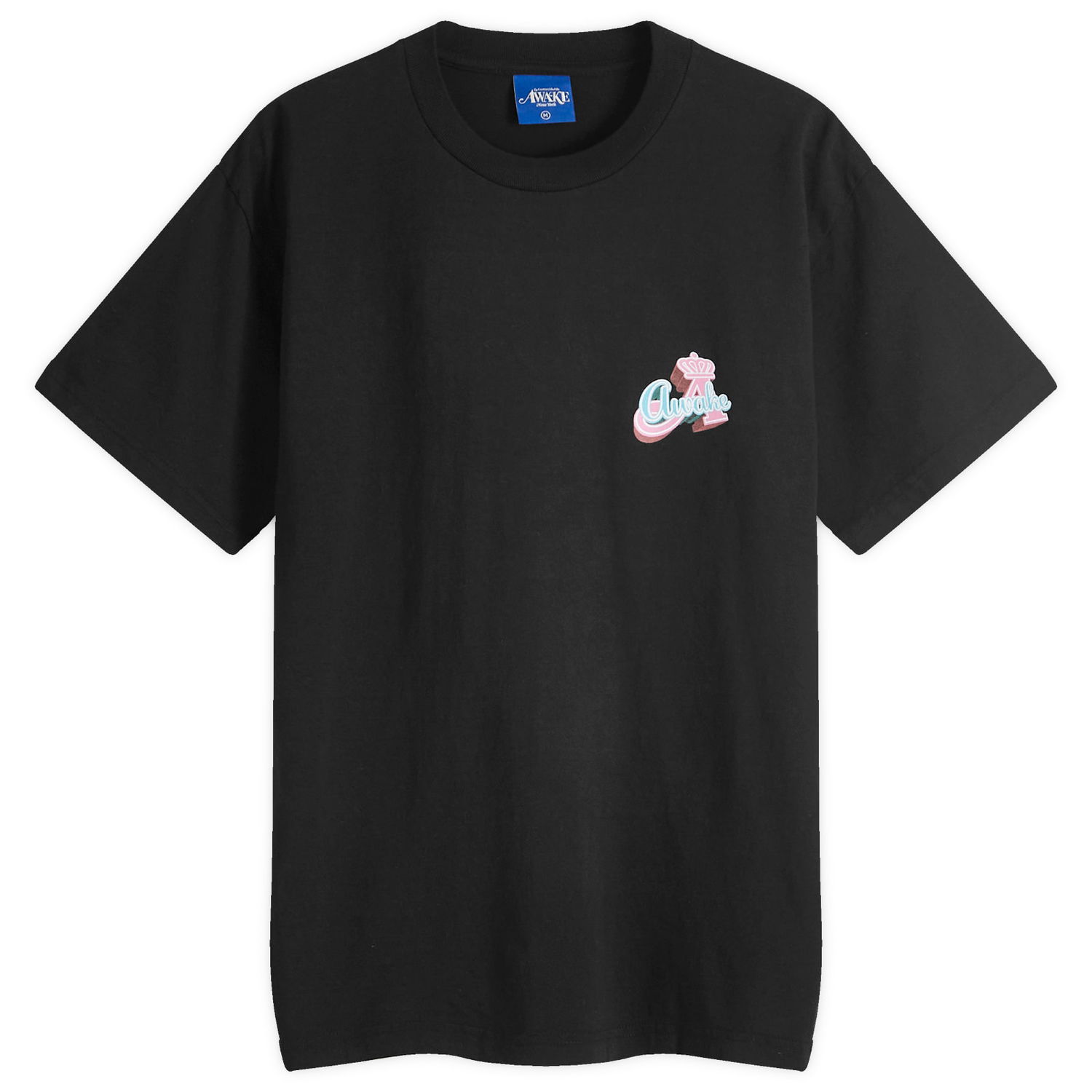 Тениска Awake NY Crown A T-Shirt Черно | AWK-FW24-TS302-BLK, 0