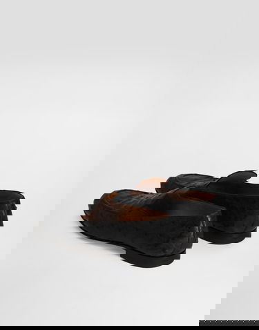 Аксесоари Dolce & Gabbana Dolce & Gabbana Ostrich Leather Loafers Черно | A50716AE43680999, 2
