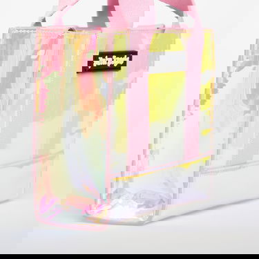 Голяма пазарска чанта Palm Angels Iridescent Mini Tote Розово | PGNA003F25FAB0018110, 2