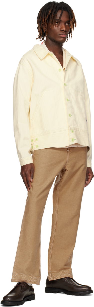 Яке Bode Bode Greenskeeper Knolly Brook Jacket Жълто | MRS25JA006, 3