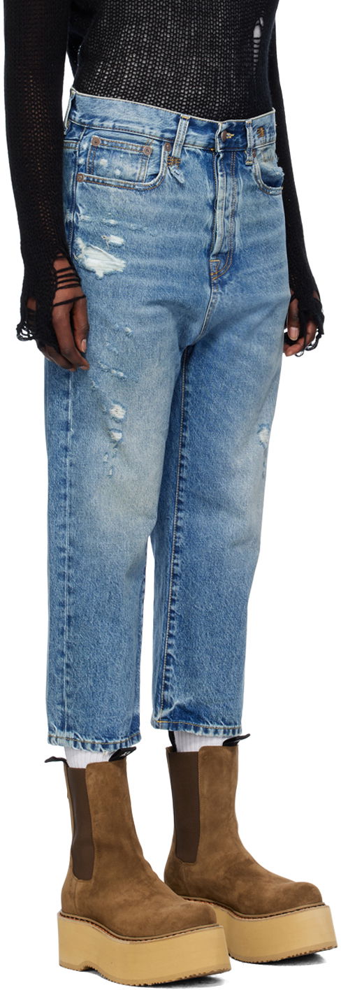 Дънки R13 R13 Tailored Drop Jeans Синьо | R13W6452-969A, 1