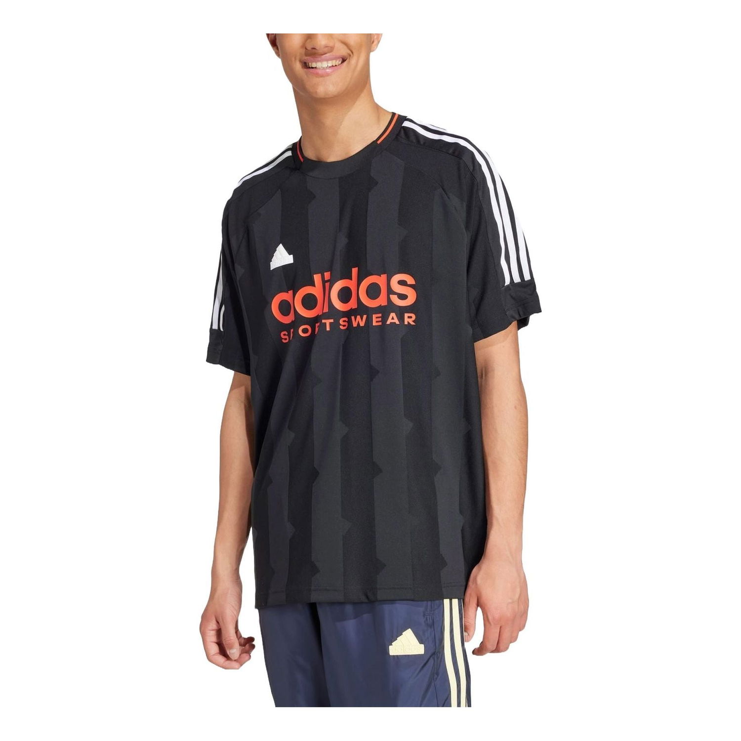 Тениска adidas Originals House of Tiro Jacquard Jersey Черно | IW3586, 0