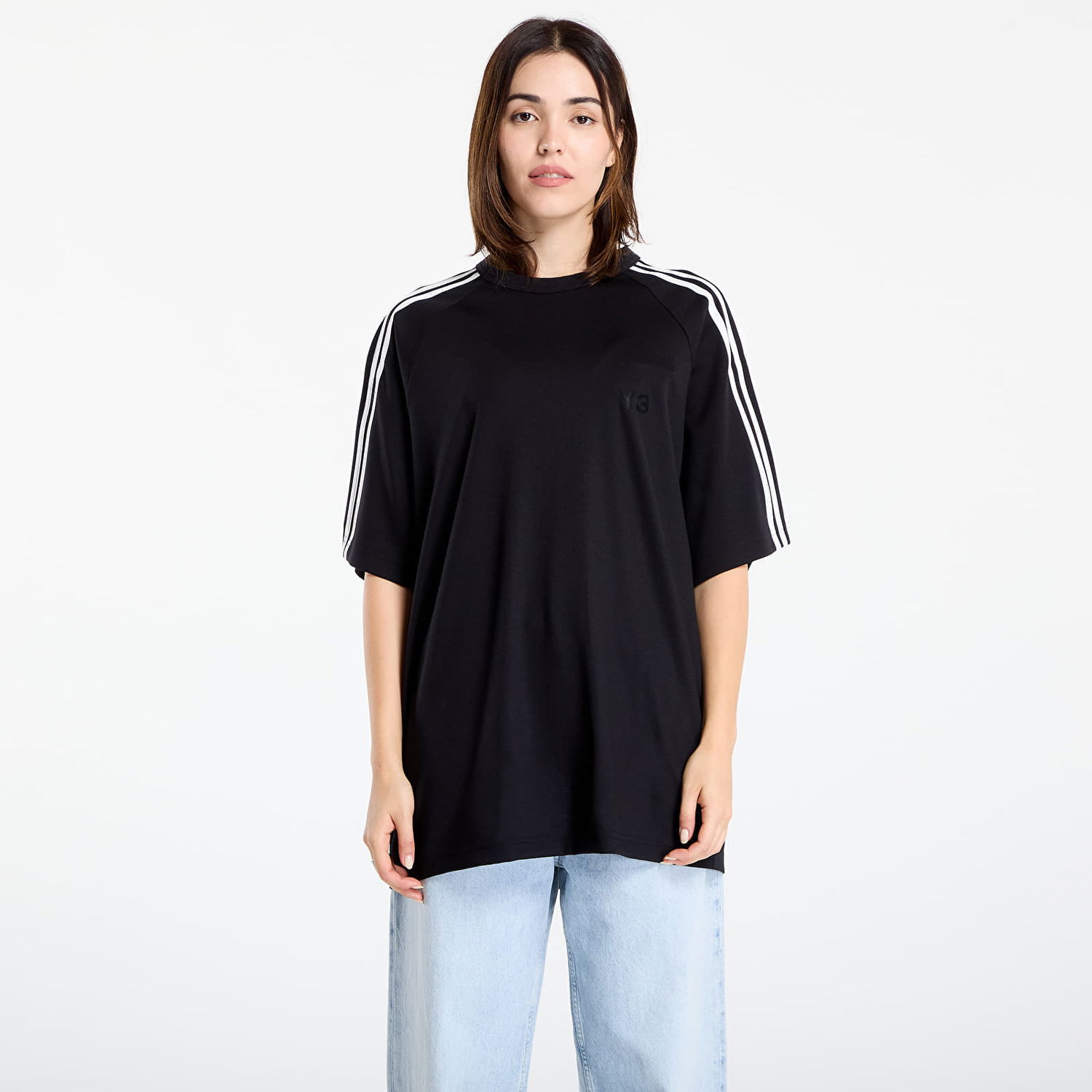 Тениска Y-3 Y-3 Wire T-Shirt Черно | JW7352, 1