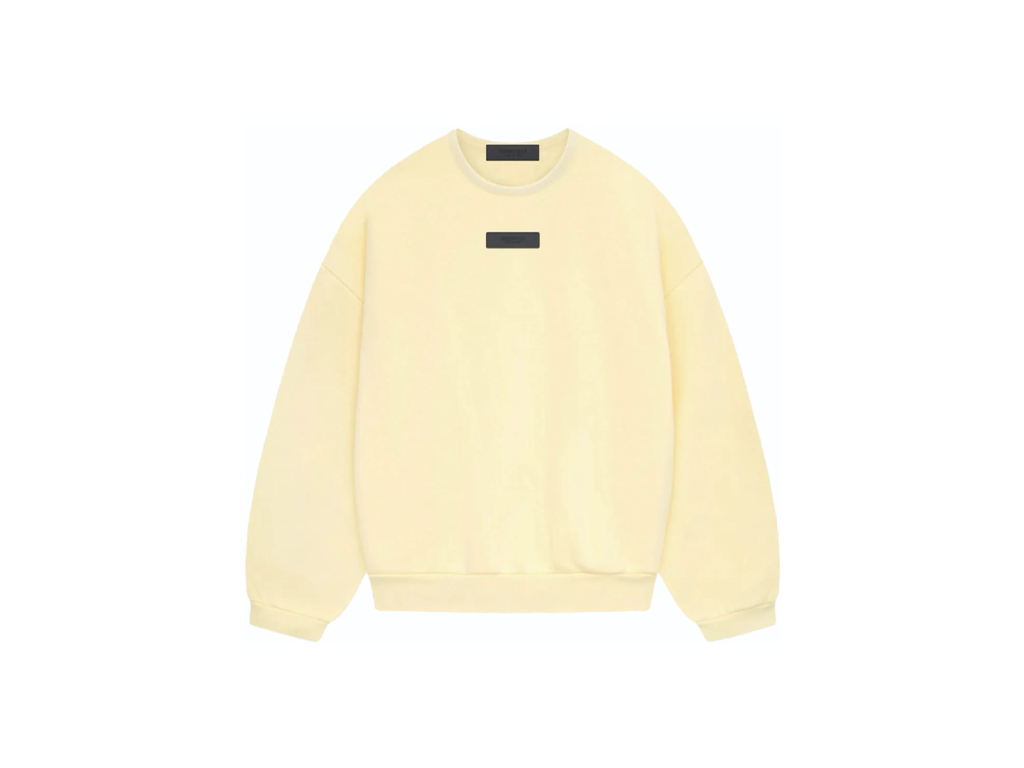 Пуловер Fear of God Essentials Crewneck Жълто | 192sp244681f, 0