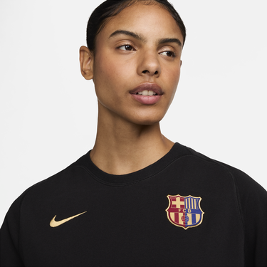 Тениска Nike Football FC Barcelona Tee Черно | FN8331-010, 4