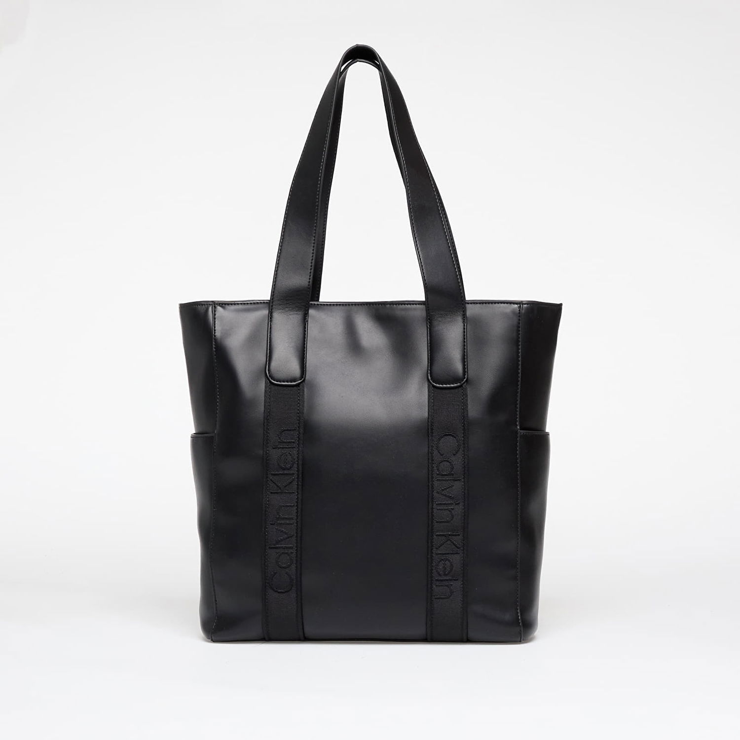 Чанта през рамо CALVIN KLEIN Bag Webbing Strap Tote Black Universal Черно | LV04F3289G 2QP, 1