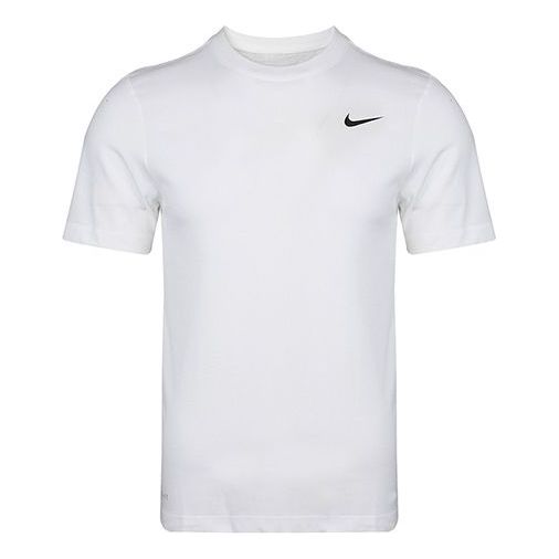 Тениска Nike Dri-FIT Crew Neck Training T-Shirt Бяло | AR6030-100