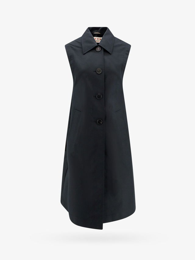 Sleeveless Trench Coat