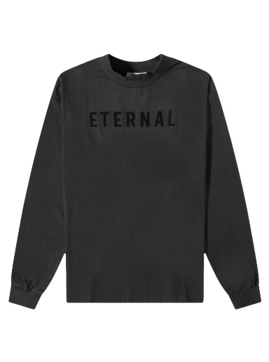 Тениска Fear of God Long Sleeve Eternal Cotton Tee Черно | FGE50-002AJER-001