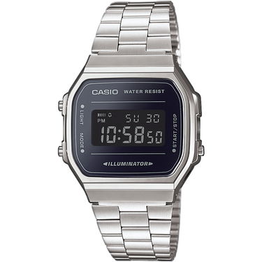 Часовник CASIO Vintage A168WEM-1EF Металик | A168WEM-1EF, 0