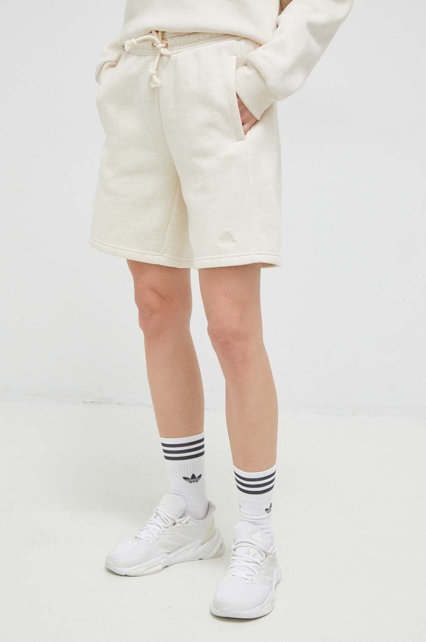 Къси панталони adidas Originals All Szn Fleece Shorts Бежово | IC6454, 0