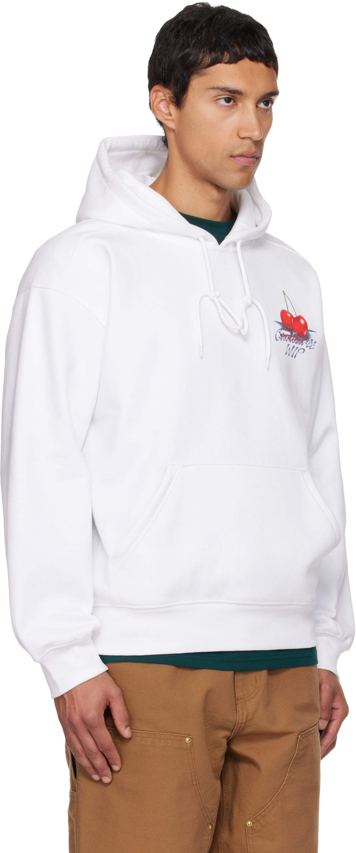 Суитчър Carhartt WIP Garcia Hoodie Бяло | I035191, 1