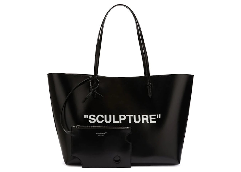 Голяма пазарска чанта Off-White Off-White Day Off 40 Sculpture Tote Bag Черно | OWNA186F22LEA0011001, 0