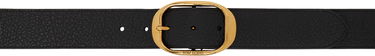 Колани Tom Ford Tom Ford Oval Buckle Leather Belt Черно | TB279-LCL242X, 0