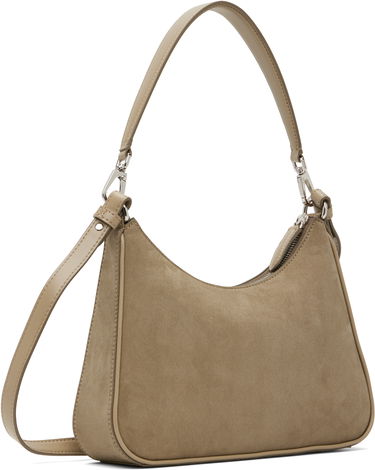 Чанта през рамо Stella McCartney Stella McCartney Alter Suede Shoulder Bag Бежово | 7B0104WP0590, 2