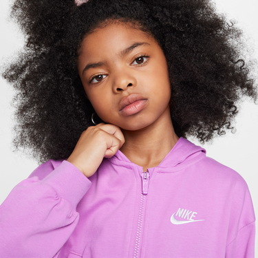 Комплект Nike Nike Sportswear Full-Zip Hoodie Лилаво | FN8595-532, 2