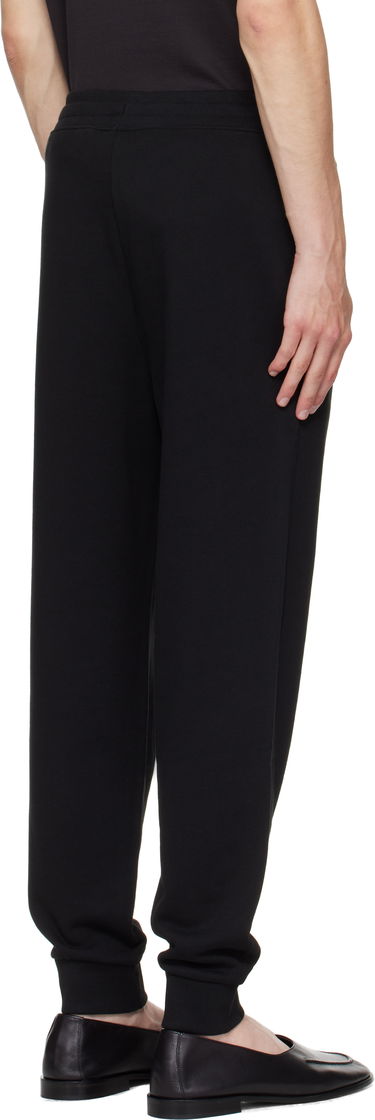 Спортни панталони BOSS Cotton-Terry Tracksuit Bottoms with Logo Print Бежово | 50489617, 2