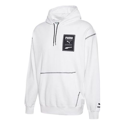 Суитчър Puma Athleisure Hoodie Бяло | 597886-02