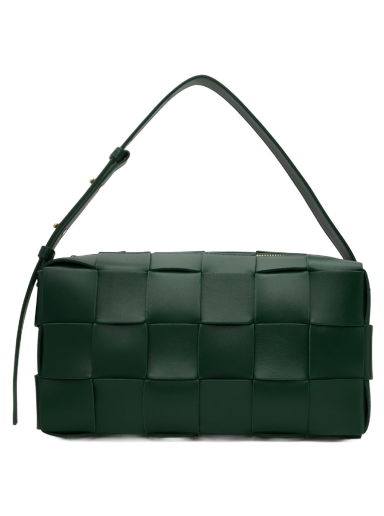 Чанта през рамо Bottega Veneta Brick Cassette Bag Зелено | 709360 VMAY1