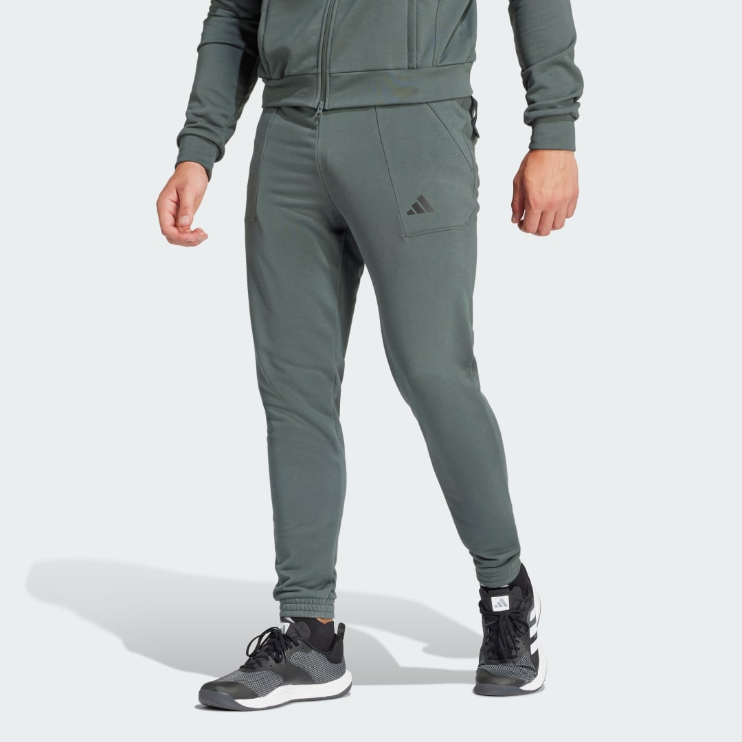 Спортни панталони adidas Performance Pump Workout Joggers Зелено | IT4311, 0
