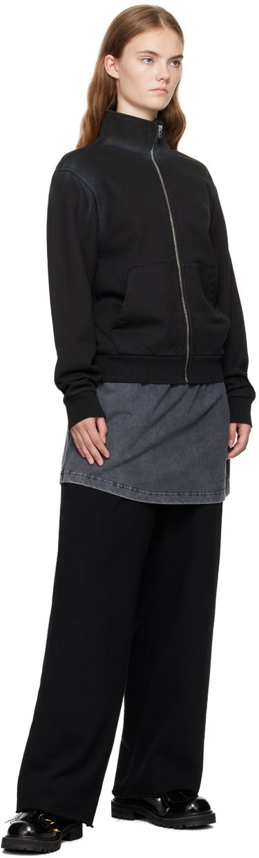 Суитчър We11done Embroidered-Logo Track Jacket Черно | WD-TJ2-24-815-U-BK, 3