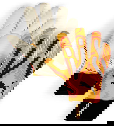 Ръкавици Puma ULTRA Ultimate Hybrid Goalkeeper Gloves with 4MM Superior Grip Latex and Thumbwrap Многоцветен | 041858-09, 0