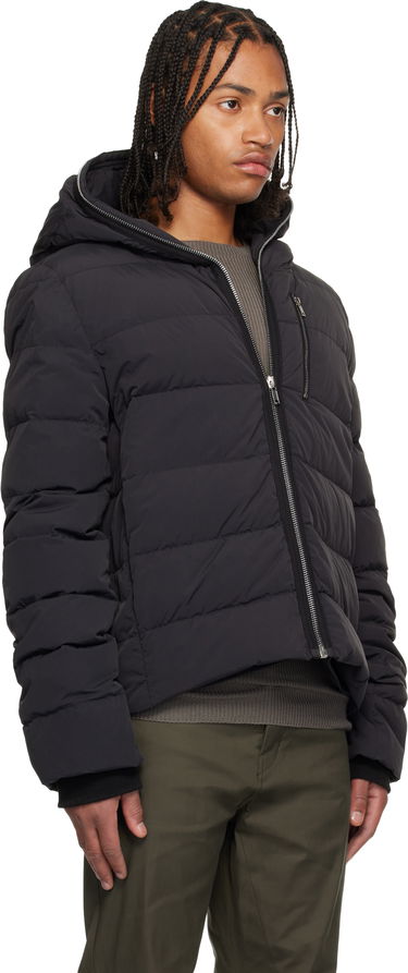 Пухо яке Rick Owens Concordians Quilted Down Jacket Черно | RU02E1722 MTD1, 1