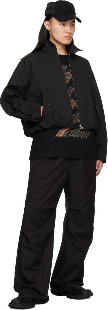 Яке бомбър We11done We11done Harrington Jacket Черно | WD-JP0-25-003-U-BK, 3