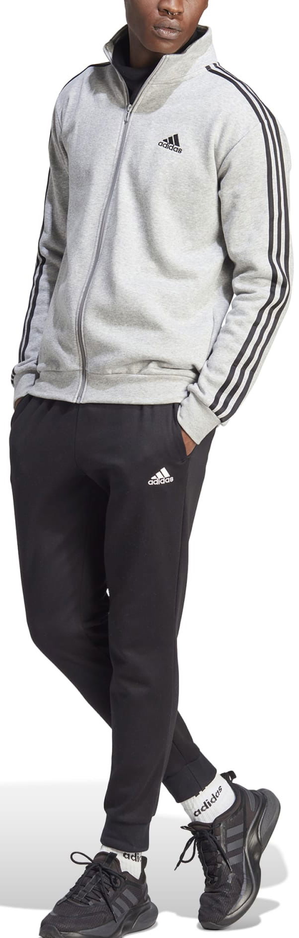 Комплект adidas Performance Souprava adidas Sportswear Basic 3S Fleece Бяло | ia3073