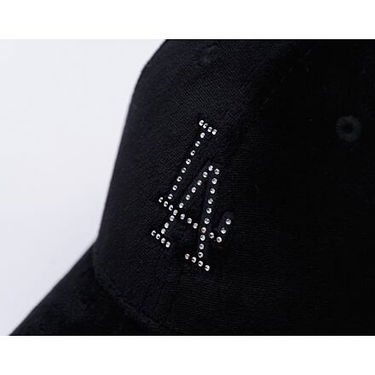 Шапка с козирка New Era MLB Diamante Velour 9FORTY LA Dodgers Adjustable Hat Черно | 60595351, 3