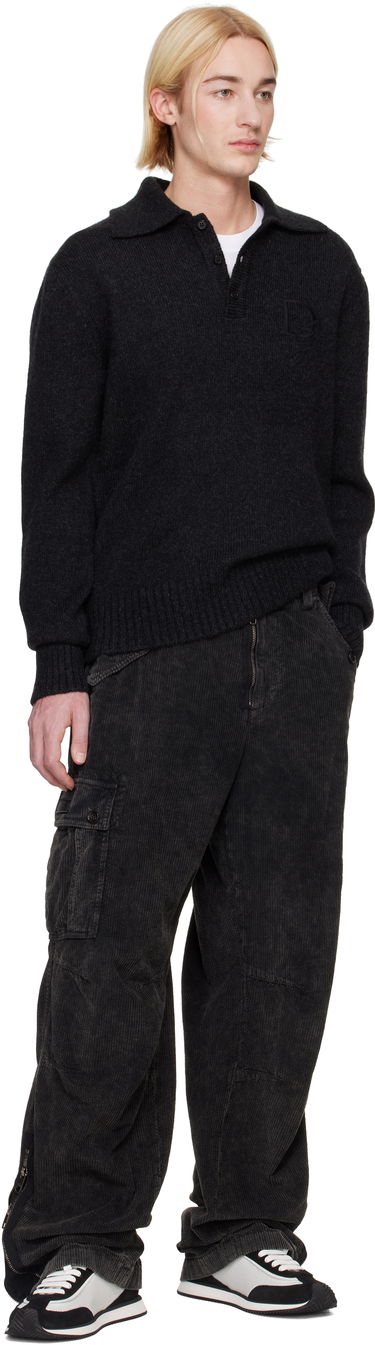 Карго панталони Dolce & Gabbana Re-Edition Garment Dyed Cargo Pants Черно | GP0B9TG8LI1, 3