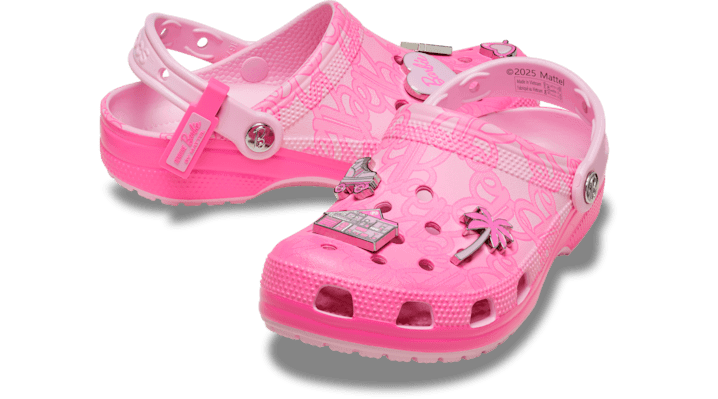 Кецове и обувки Crocs Mattel Barbie Classic Clogs Розово | 211405-90H, 1