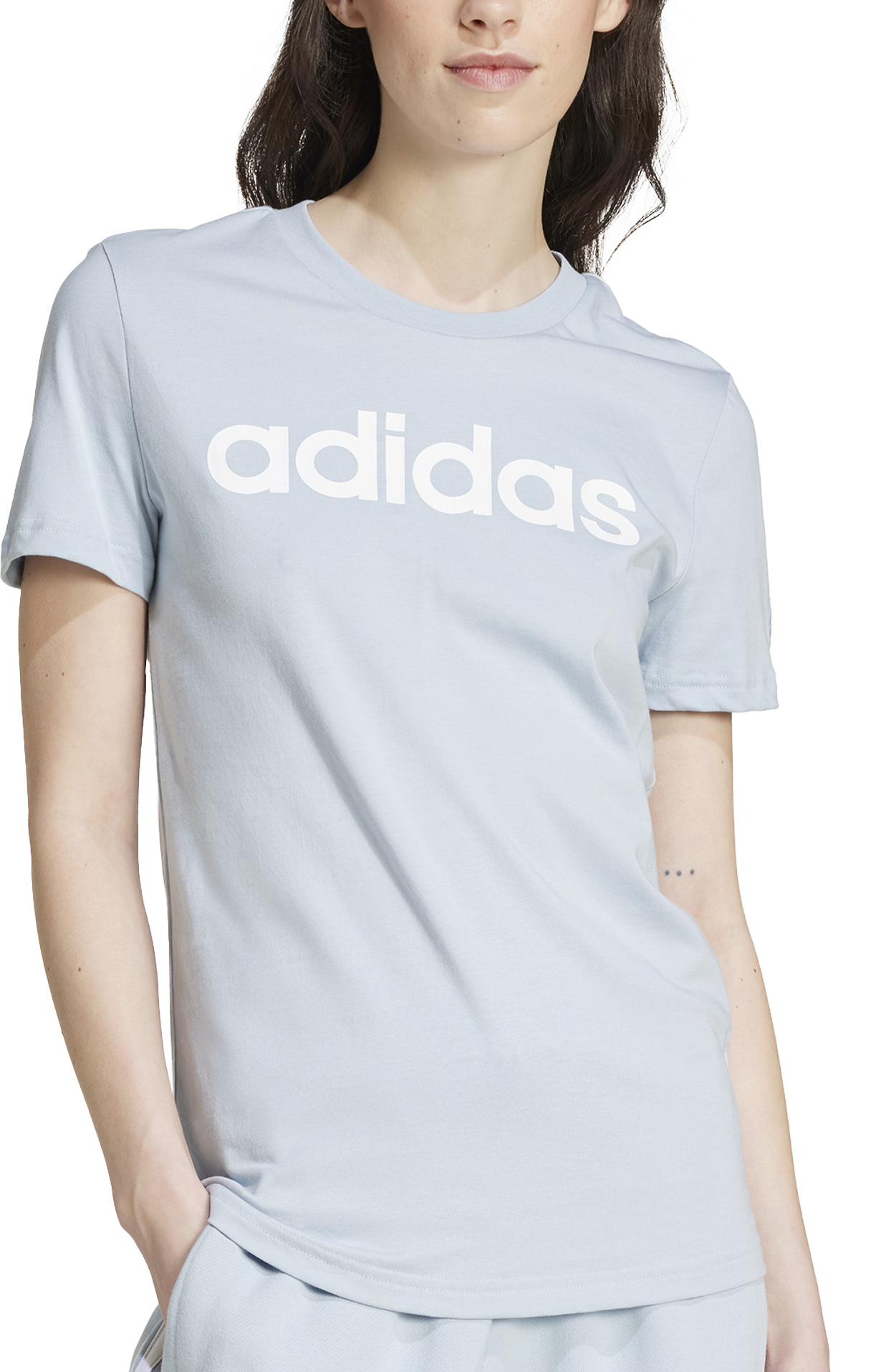 Тениска adidas Performance adidas Sportswear W LIN T Тюркоазено | iy9188, 0