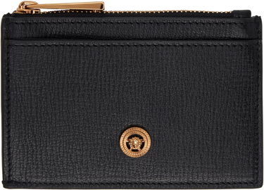 Портфейл Versace Versace Goatskin Zip Card Holder Черно | 1016785_1A10544, 0