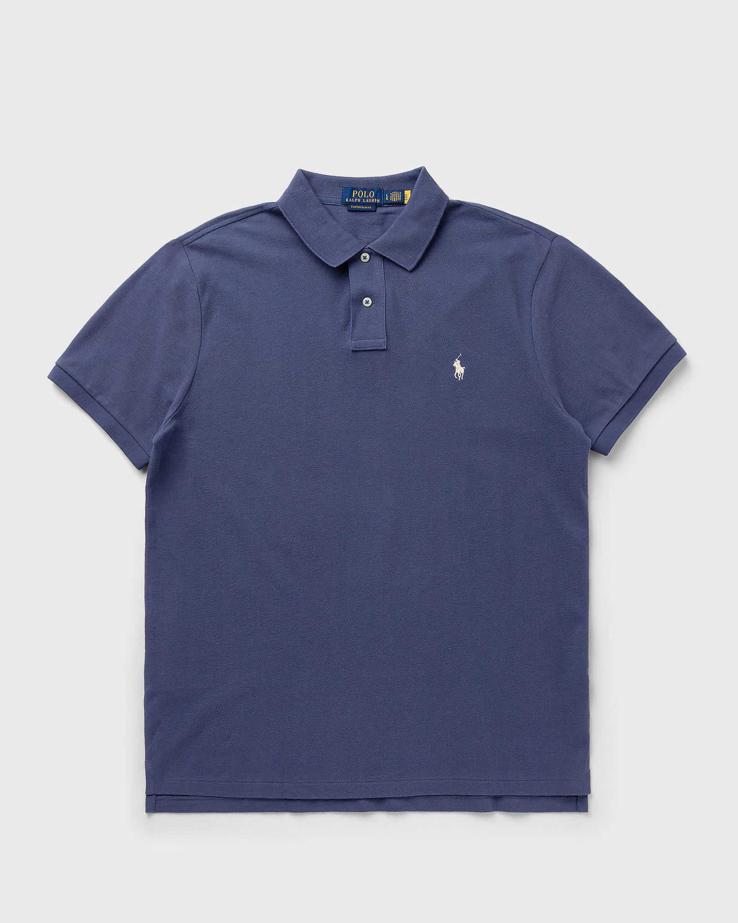 Поло тениска Polo by Ralph Lauren Ralph Lauren Short Sleeve Custom Slim Fit Polo Shirt Синьо | 710680784434, 1