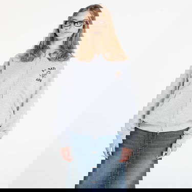 Суитчър BAPE BAPE® x FOOTSHOP - Zip-Up Hoodie UNISEX Gray Сиво | 001ZPL721312MGRY, 1