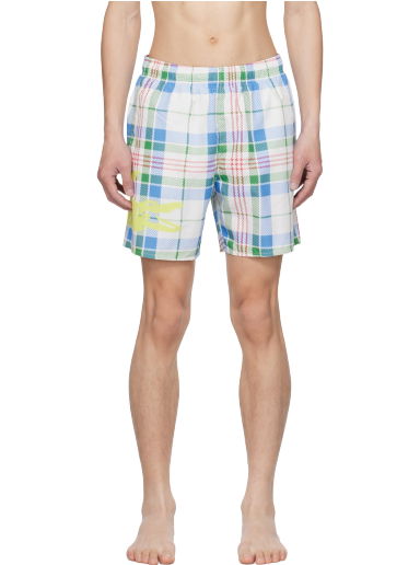 Бански Lacoste Check Swim Синьо | MH5644