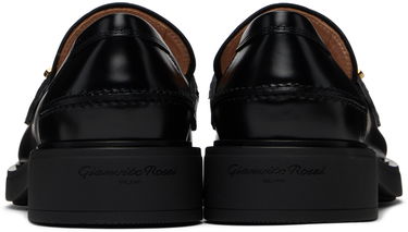 Кецове и обувки Gianvito Rossi Martine Leather Loafers Черно | G25394-20GOM-DVD, 1