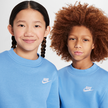 Суитчър Nike Nike Sportswear Club Fleece Sweatshirt Синьо | FD3006-489, 2